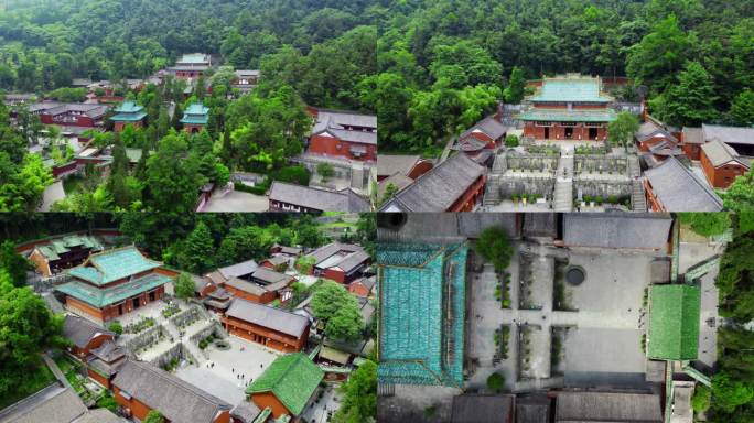 湖北 武当山 紫霄宫 4K航拍