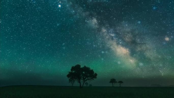星空银河延时