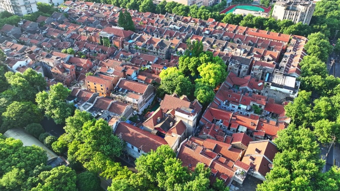 上海 石库门 老房子 住宅区
