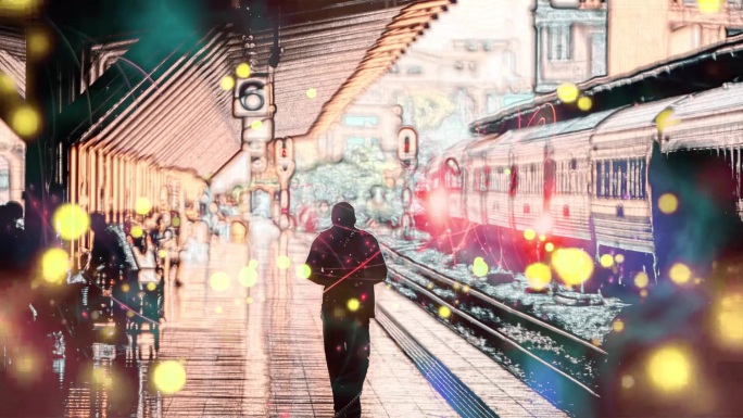 张学友《一千个伤心的理由》背景视频