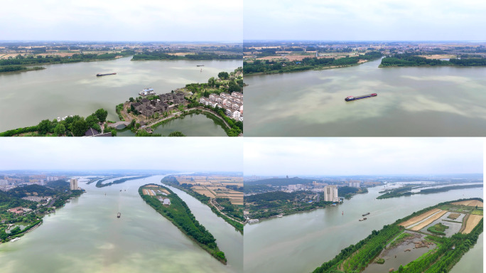淮河4K航拍