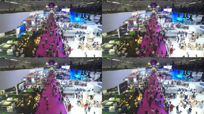 深圳国际会展中心延时摄影