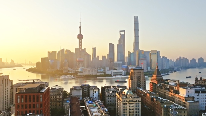上海外滩日出