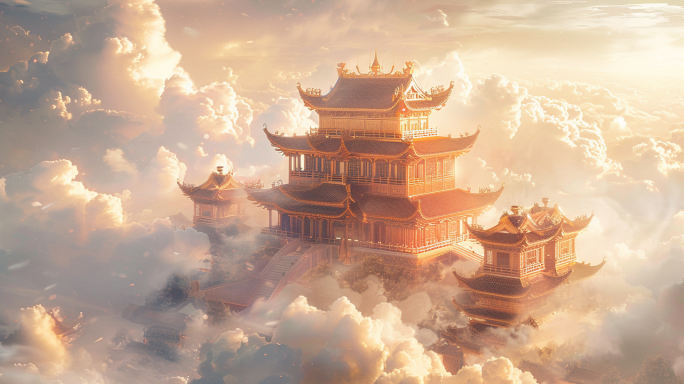 天宫 天庭 凌霄宝殿 宫殿 神仙