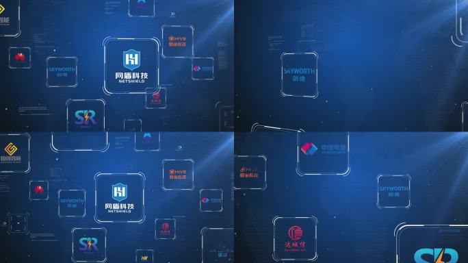 （无插件）科技感LOGO展示