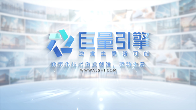 图片切换照片汇聚文字logo片头ae模板
