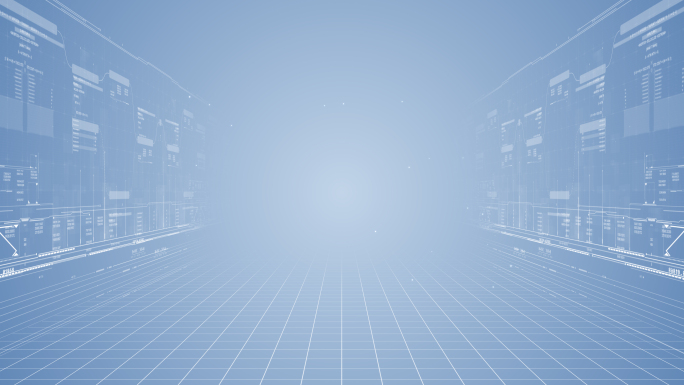 4k简洁白色科技感穿梭背景视频