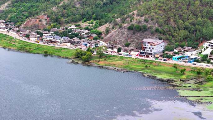 丽江拉市打鱼村风景-6