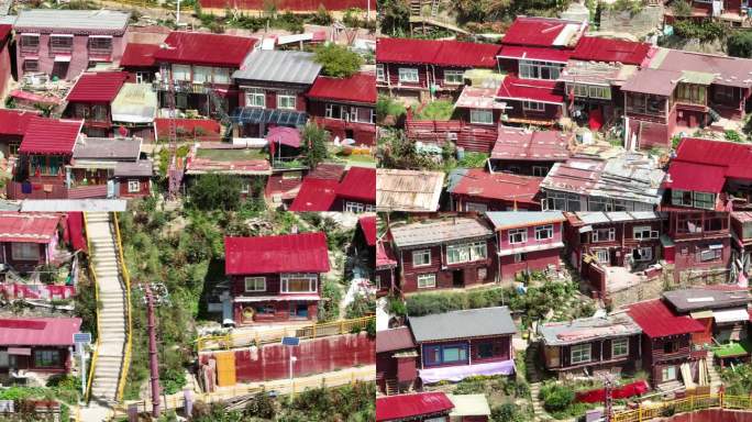 色达 五明佛学院 航拍LOG