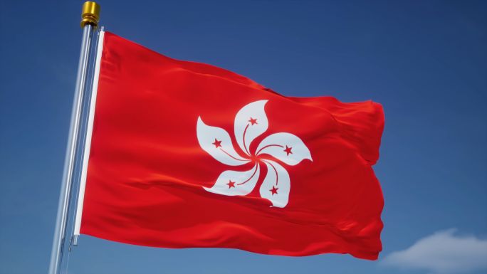 香港回归香港特别行政区区旗素材