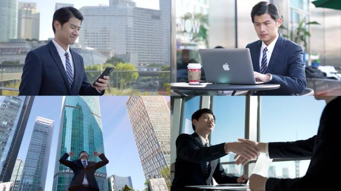 城市商务男士