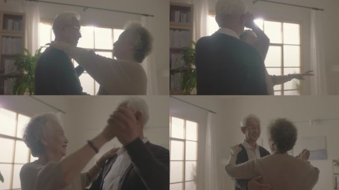 美好生活 享受生活  老两口跳舞