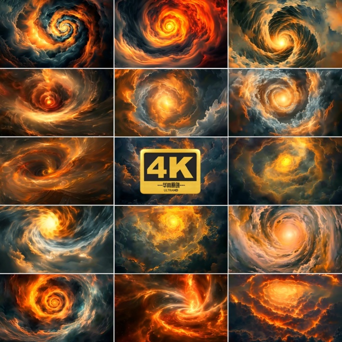 4k旋涡星云合集