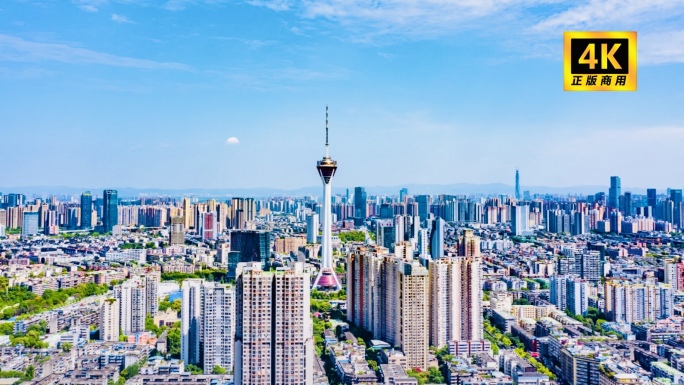 成都大气蓝天航拍延时合集