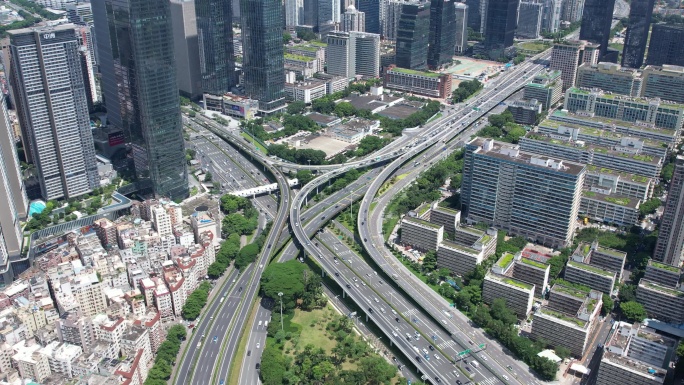 【正版原创】深圳车公庙立交车流