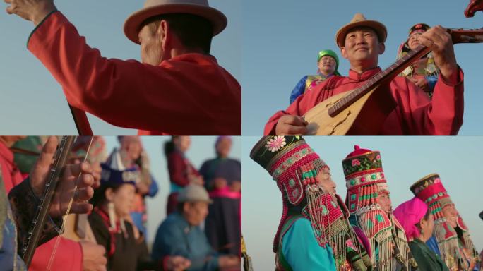 蒙古族唱歌、蒙古族乐器