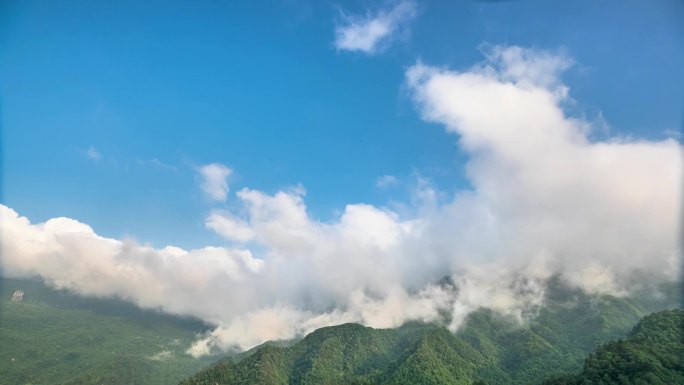 重庆：金佛山延时风光