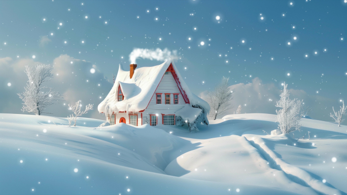 卡通雪花 2款雪屋