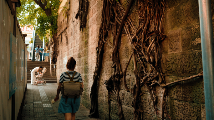 老旧小区烟火气  老街人文 生活气息