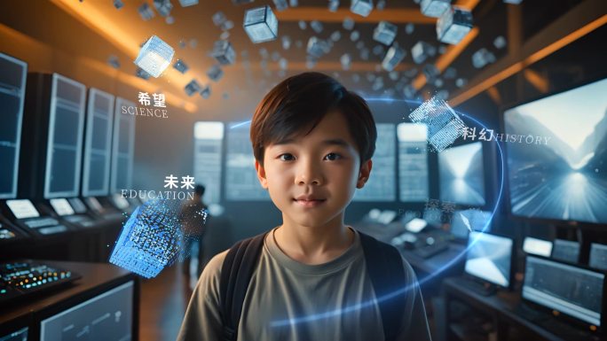 未来科技畅想发布会片头