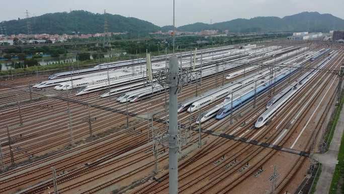 高铁 动车 和谐号 复兴号 高铁站