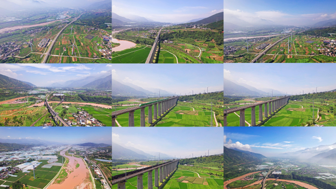 西昌复兴号 西昌高铁  西昌风力发电