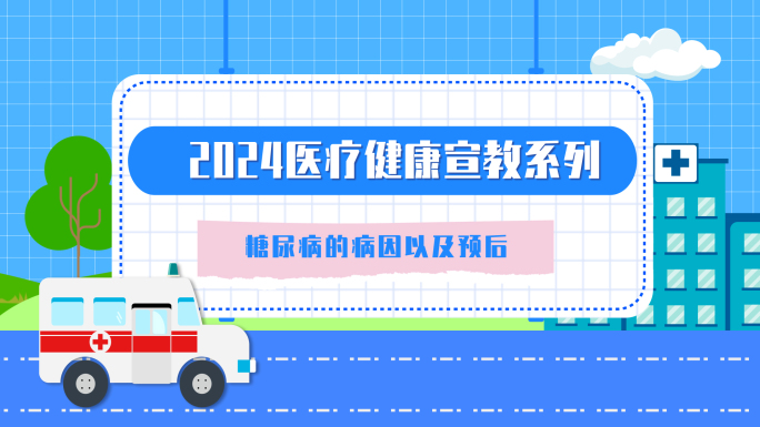 51卡通健康医疗科普mg动画AE模版