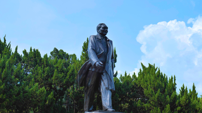 4K莲花山邓小平雕塑 语录