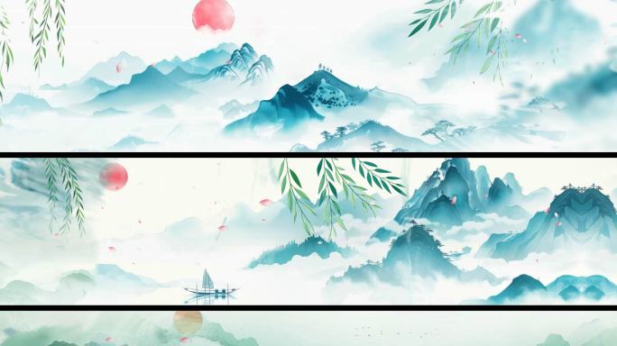 上春山-古风背景