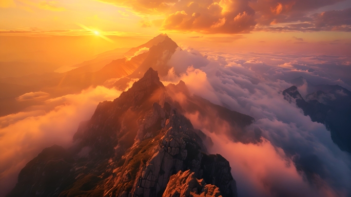 【4K高清】航拍唯美泰山合集