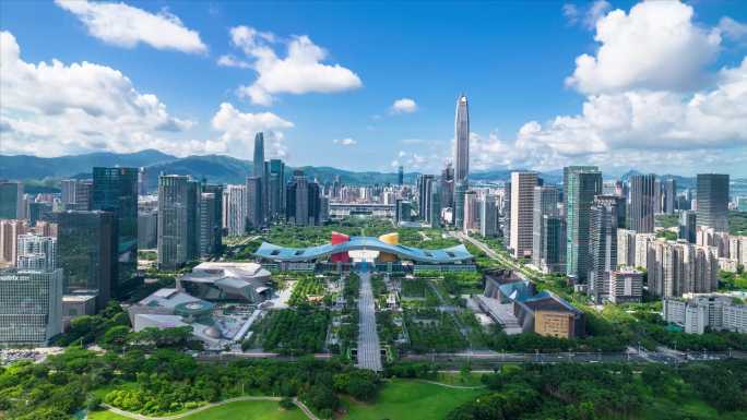 深圳市民中心延时