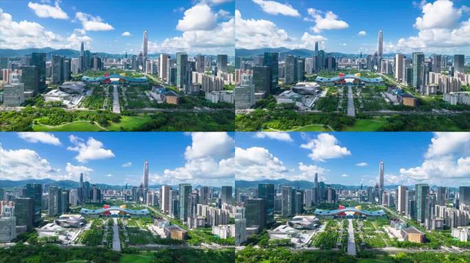 深圳市民中心延时