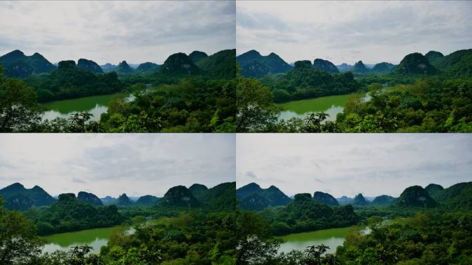 广西柳州龙潭公园自然风光延时摄影