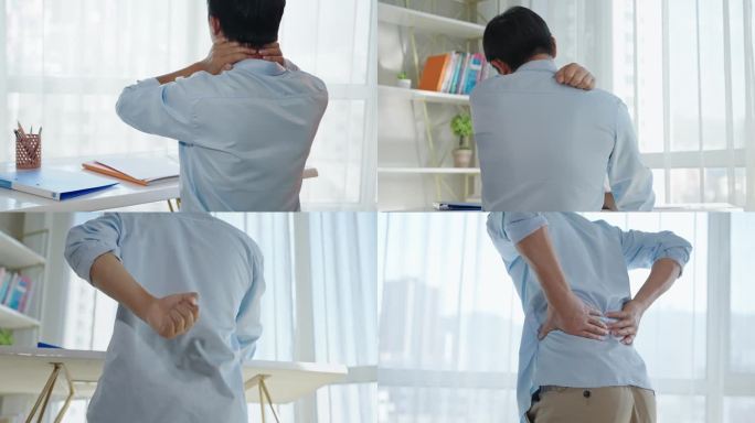 年轻人肩颈酸痛、颈椎病、腰疼，亚健康