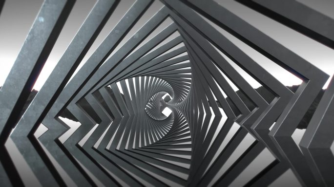 高级灰色调建筑光影商业地产短片