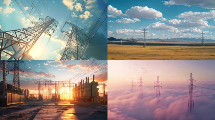 国家电网壮丽电力风景30秒10