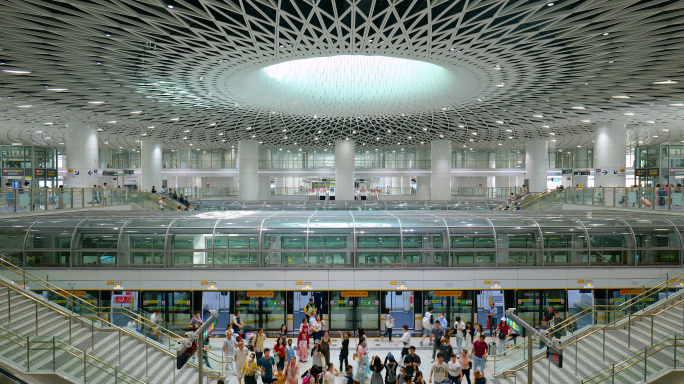 深圳地铁 岗厦北延时