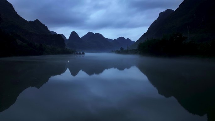 广西河池大化县山水美景