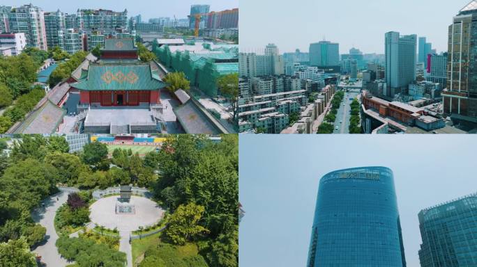 郑州管城区地标文庙二七广场二七塔商城公园