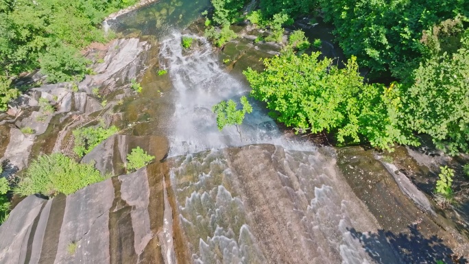 辽宁鞍山岫岩龙潭湾景区航拍-27