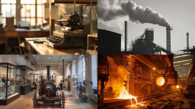 工业革命蒸汽机纺织机炼钢蒸汽时代