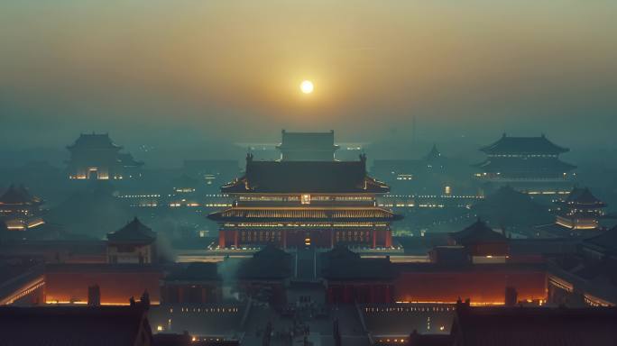 【4k】长安大唐盛世中国风古代宫殿