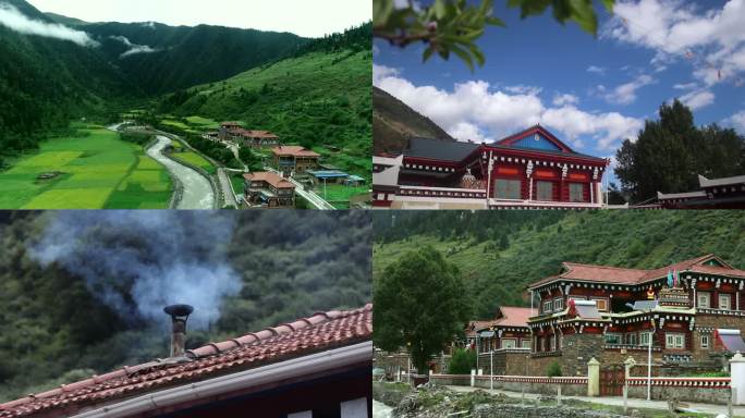 藏族民居 居住环境 碉房