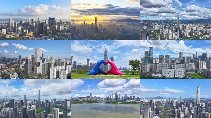 4K深圳城市宣传片延时合集