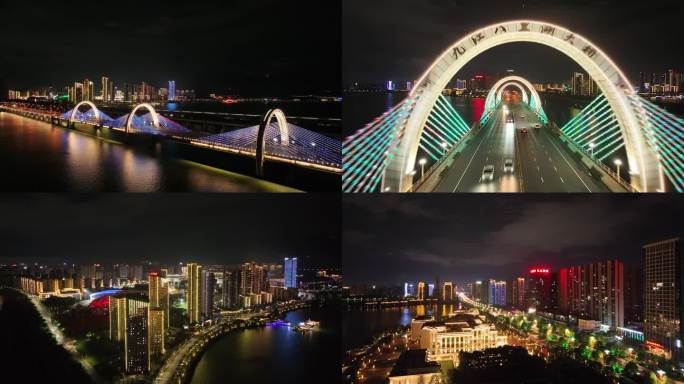 九江，九江夜景