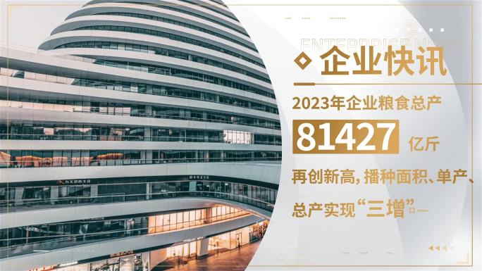 金色简洁数据汇报图文