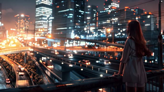 MV 温馨 唯美 疗愈 都市夜景 生活