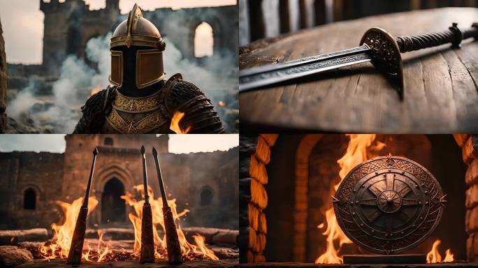 古代战场 古城堡 古代兵器  历史