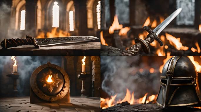 古代战场 古城堡 古代兵器  历史