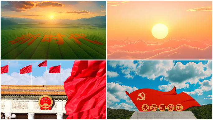 【党建素材】党旗 党徽  新时代